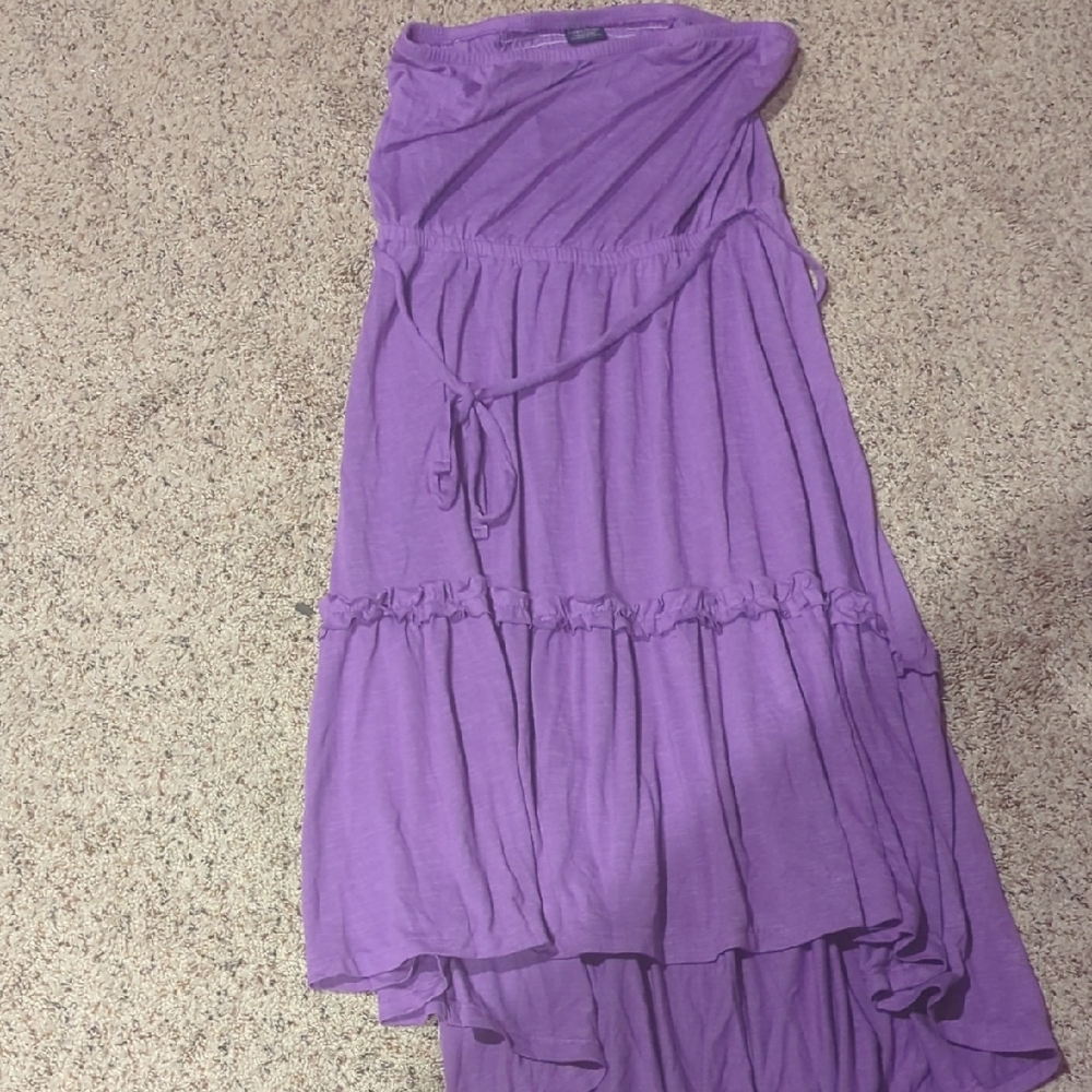 Faded Glory Lavender Strapless Dress